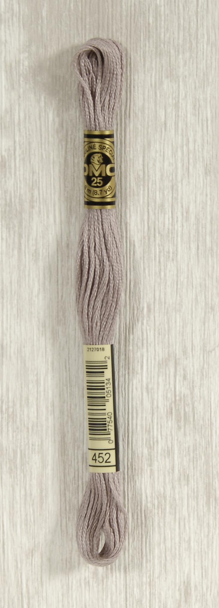 DMC Mouliné Spécial 25 Broderigarn - Farve 452 Tilbud!