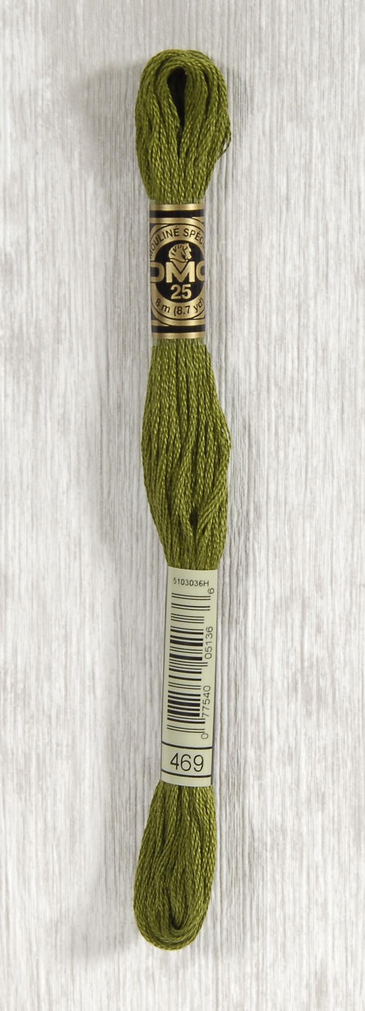 DMC Mouliné Spécial 25 Broderigarn - Farve 469 Tilbud!
