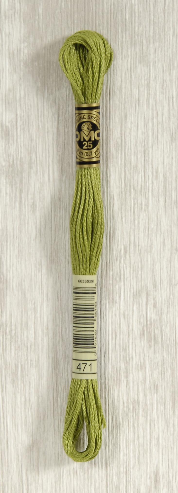 DMC Mouliné Spécial 25 Broderigarn - Farve 471 Tilbud!
