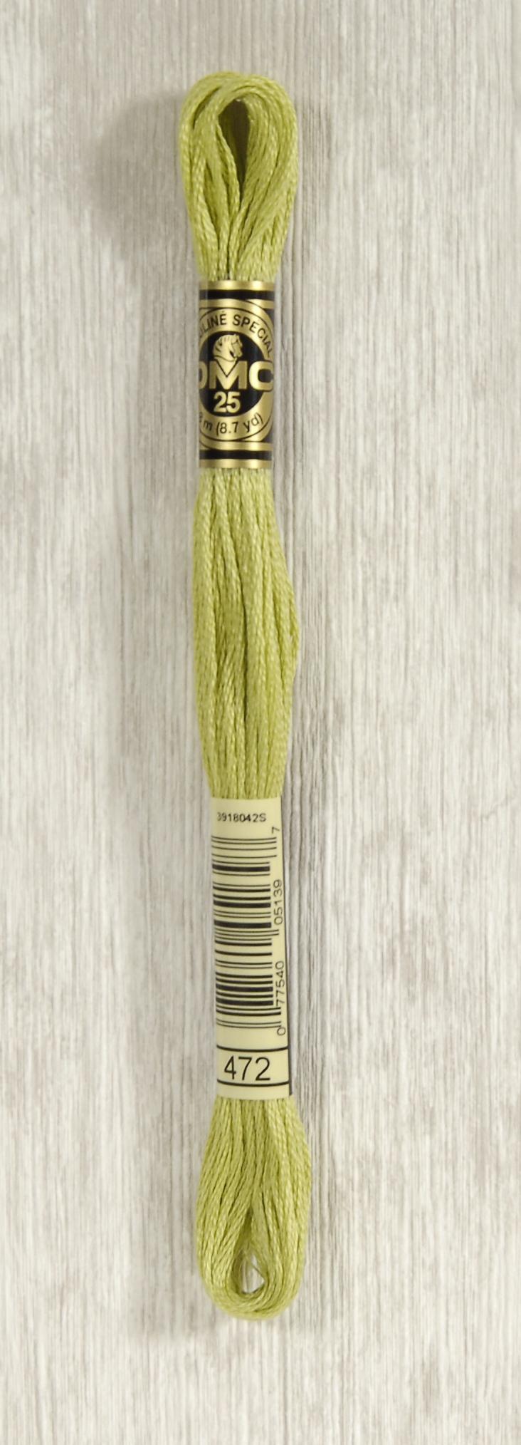 DMC Mouliné Spécial 25 Broderigarn - Farve 472 på tilbud!