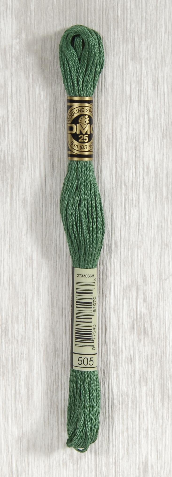 DMC Mouliné Spécial 25 Broderigarn - Farve 505 Tilbud!