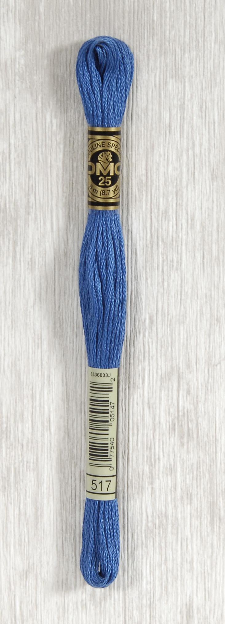 DMC Mouliné Spécial 25 Broderigarn - Farve 517 på tilbud!