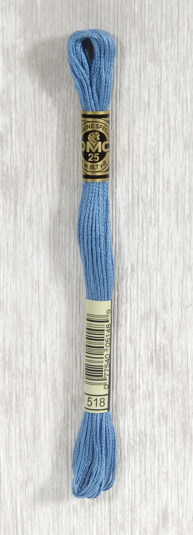 DMC Mouliné Spécial 25 Broderigarn - Farve 518 Tilbud!