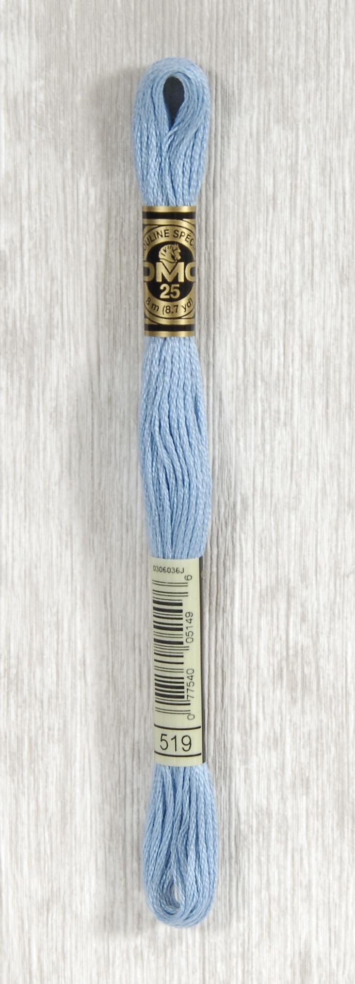 DMC Mouliné Spécial 25 Broderigarn - Farve 519 Tilbud!