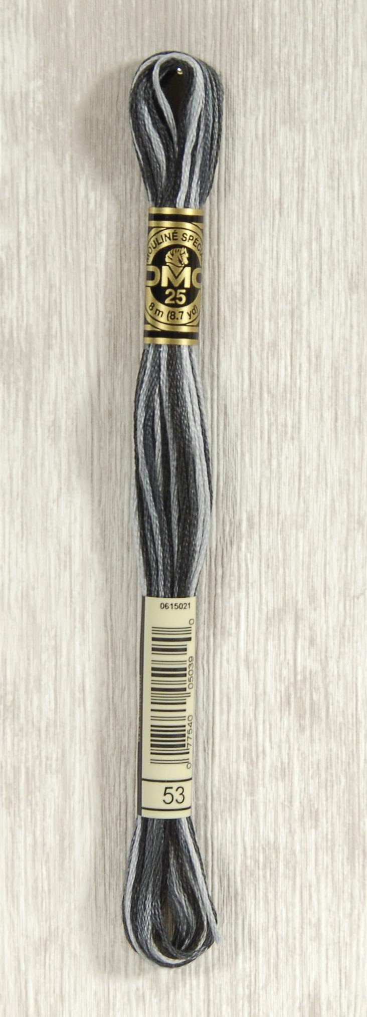 DMC Mouliné Flerfarvet Broderigarn - Farve 53