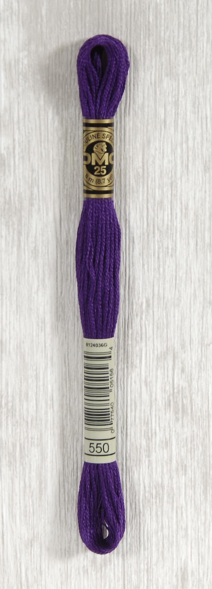 DMC Mouliné Spécial 25 Broderigarn - Farve 550 Tilbud!