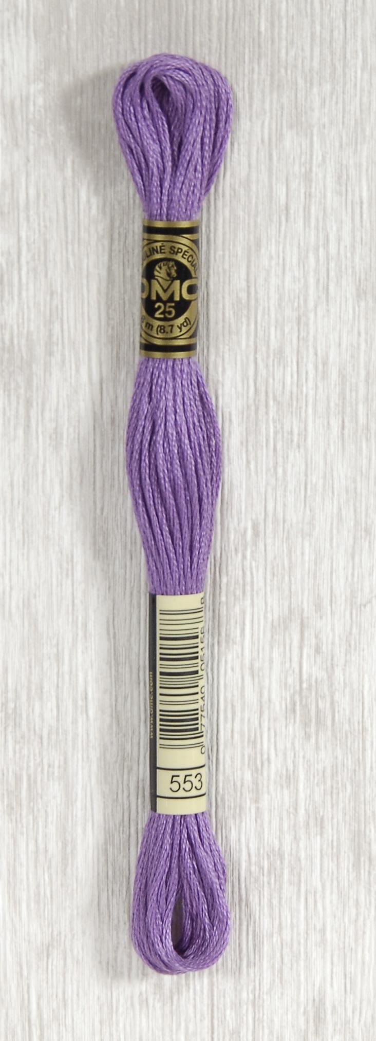DMC Mouliné Spécial 25 Broderigarn - Farve 553 på tilbud!