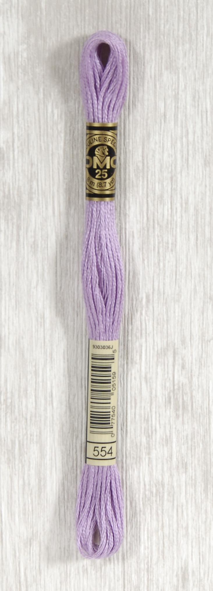 DMC Mouliné Spécial 25 Broderigarn - Farve 554 på tilbud