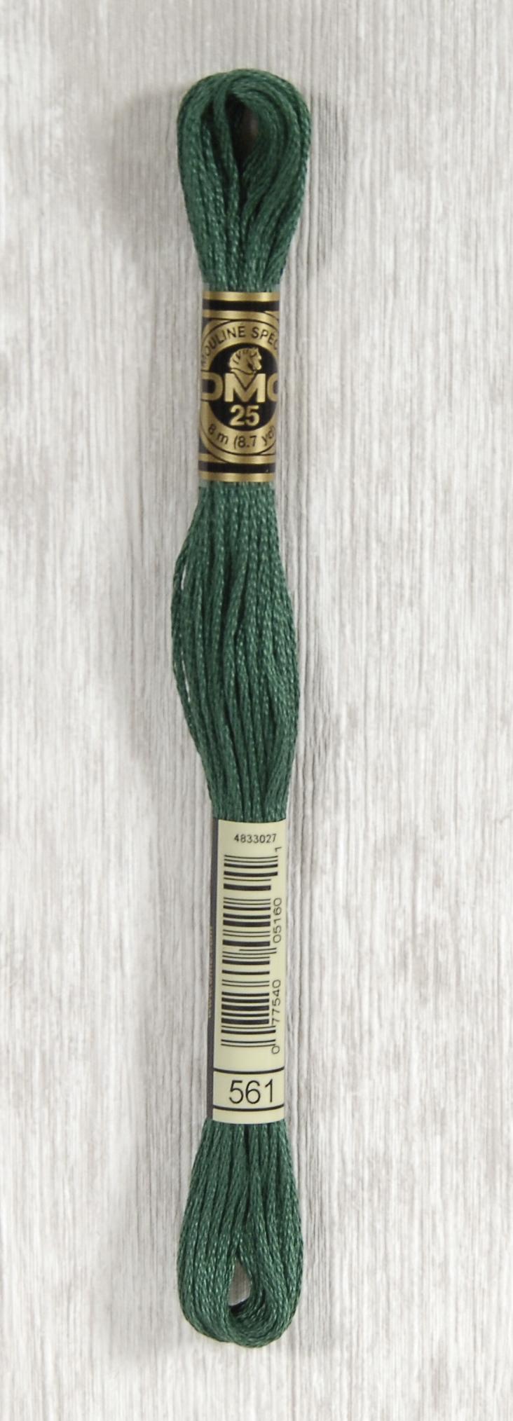 DMC Mouliné Spécial 25 Broderigarn - Farve 561 på tilbud!
