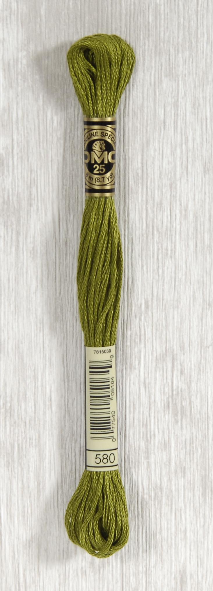 DMC Mouliné Spécial 25 Broderigarn - Farve 580 Tilbud!