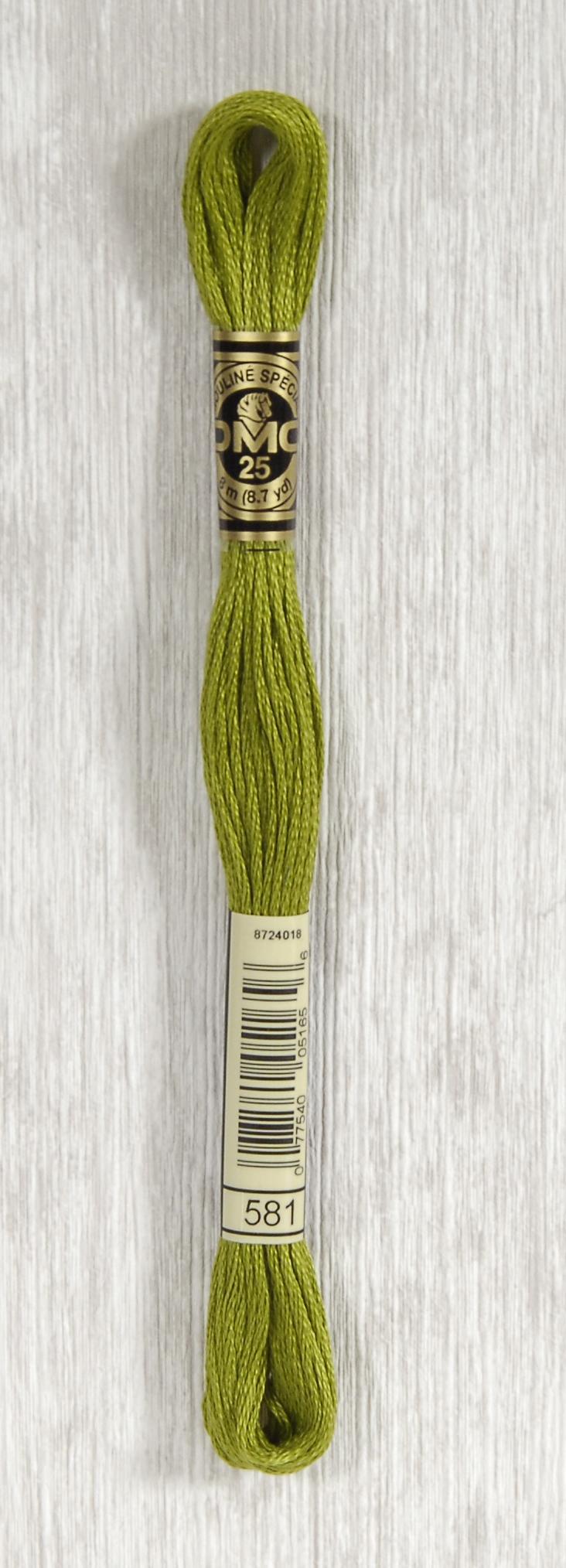 DMC Mouliné Spécial 25 Broderigarn - Farve 581 på tilbud!