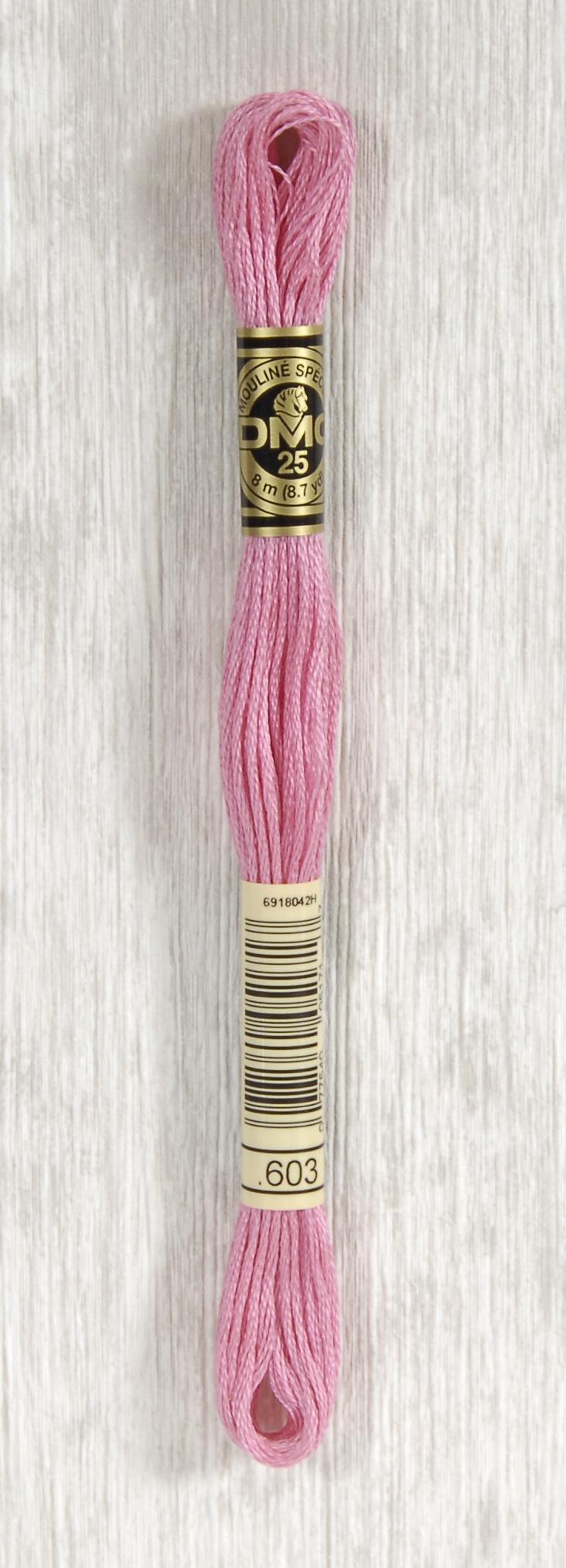 DMC Mouliné Spécial 25 Broderigarn - Farve 603 tilbud!
