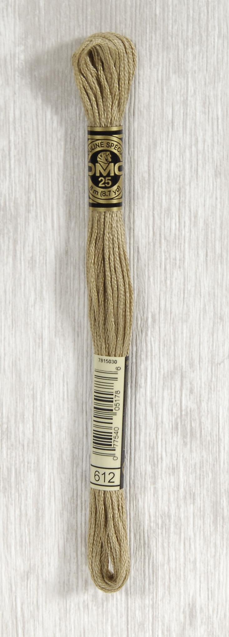 DMC Mouliné Spécial 25 Broderigarn - Farve 612 på tilbud!