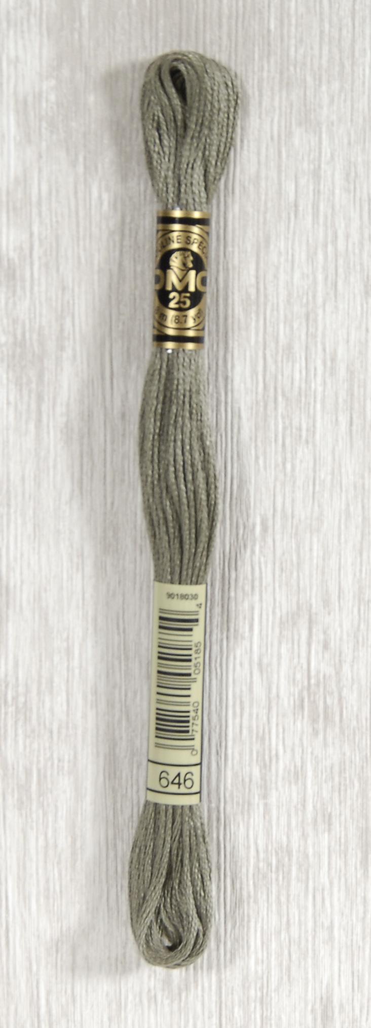 DMC Mouliné Spécial 25 Broderigarn - Farve 646 Tilbud!