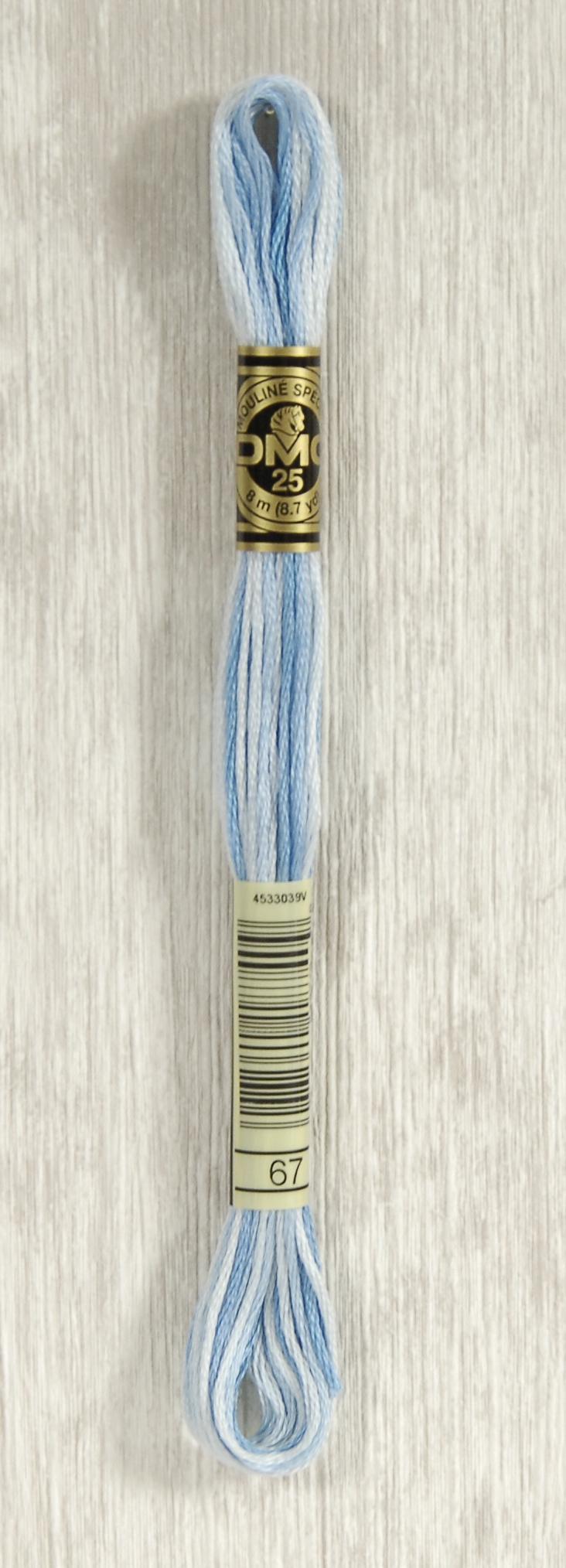 DMC Mouliné Flerfarvet Broderigarn Farve 67 - Tilbud!