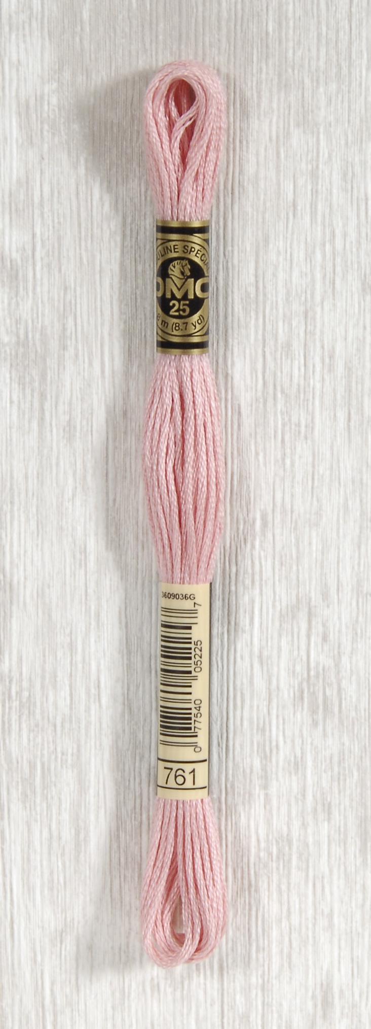 DMC Mouliné Spécial 25 Broderigarn - Farve 761 på tilbud!