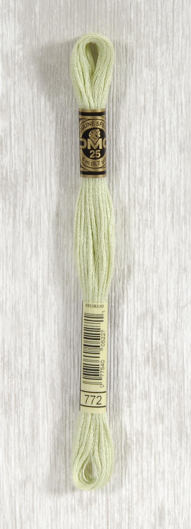 DMC Mouliné Spécial 25 Broderigarn - Farve 772 på tilbud!