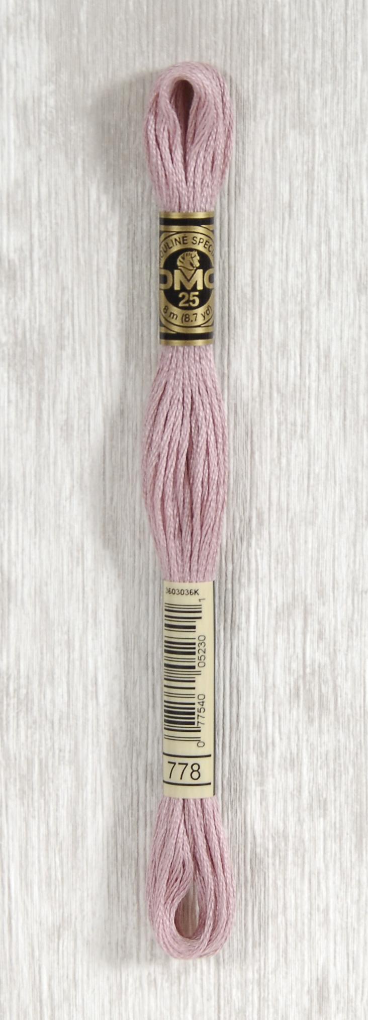 DMC Mouliné Spécial 25 Broderigarn - Farve 778 tilbud!