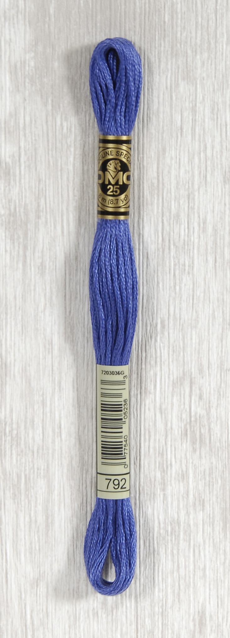 DMC Mouliné Spécial 25 Broderigarn - Farve 792 Tilbud!