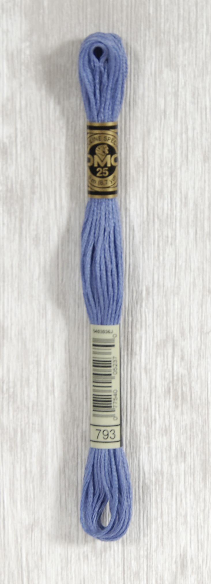 DMC Mouliné Spécial 25 Broderigarn - Farve 793 på tilbud!
