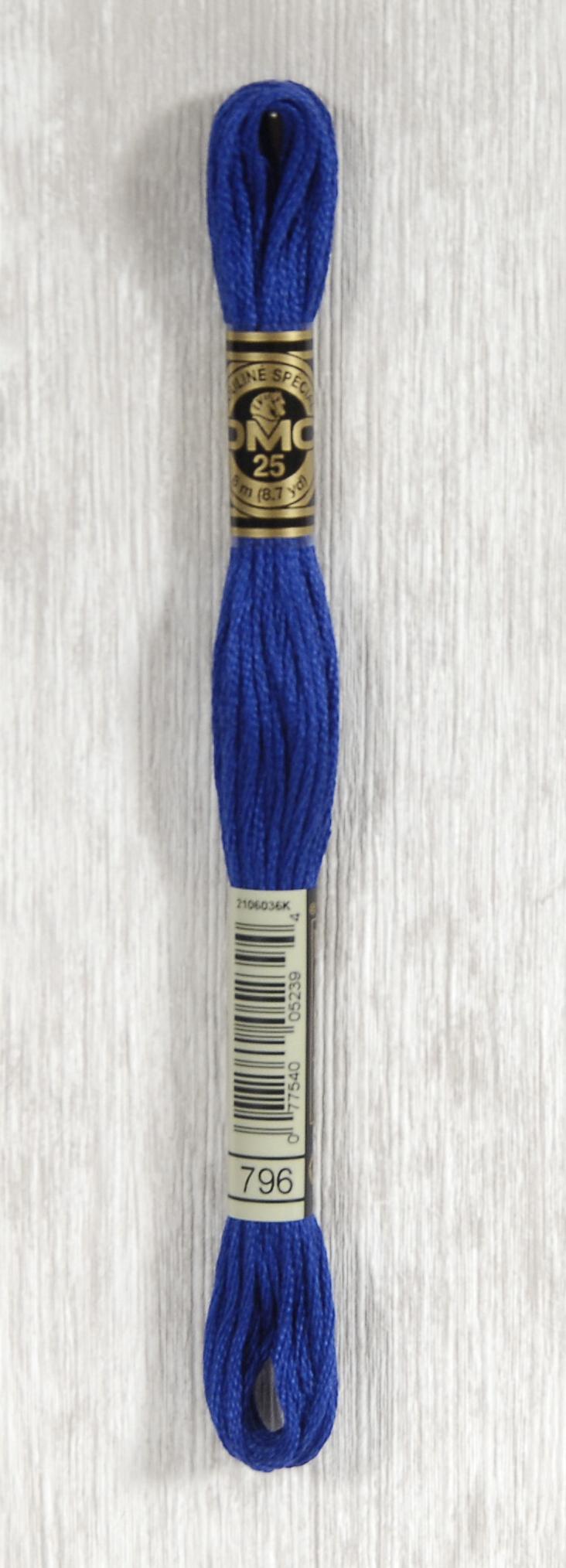 DMC Mouliné Spécial 25 Broderigarn - Farve 796 Tilbud!