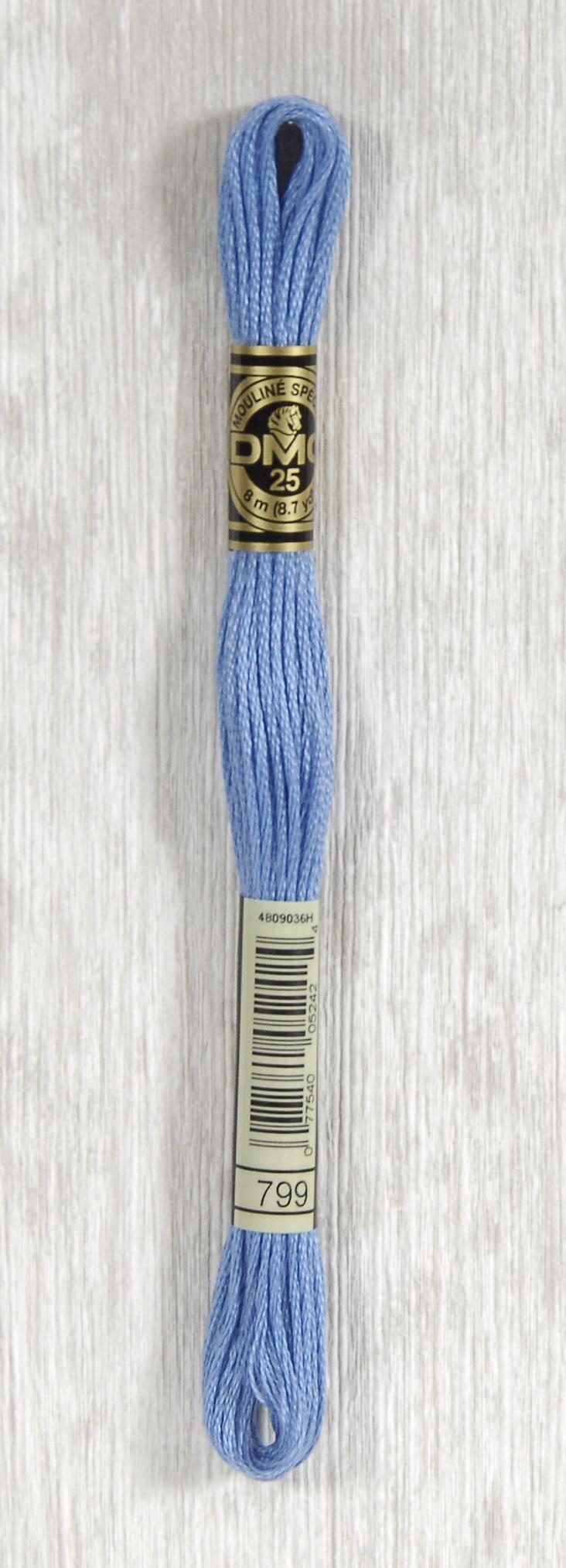 DMC Mouliné Spécial 25 Broderigarn - Farve 799 Tilbud!