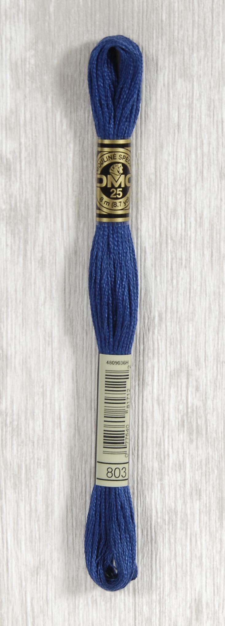 DMC Mouliné Spécial 25 Broderigarn - Farve 803 Tilbud!
