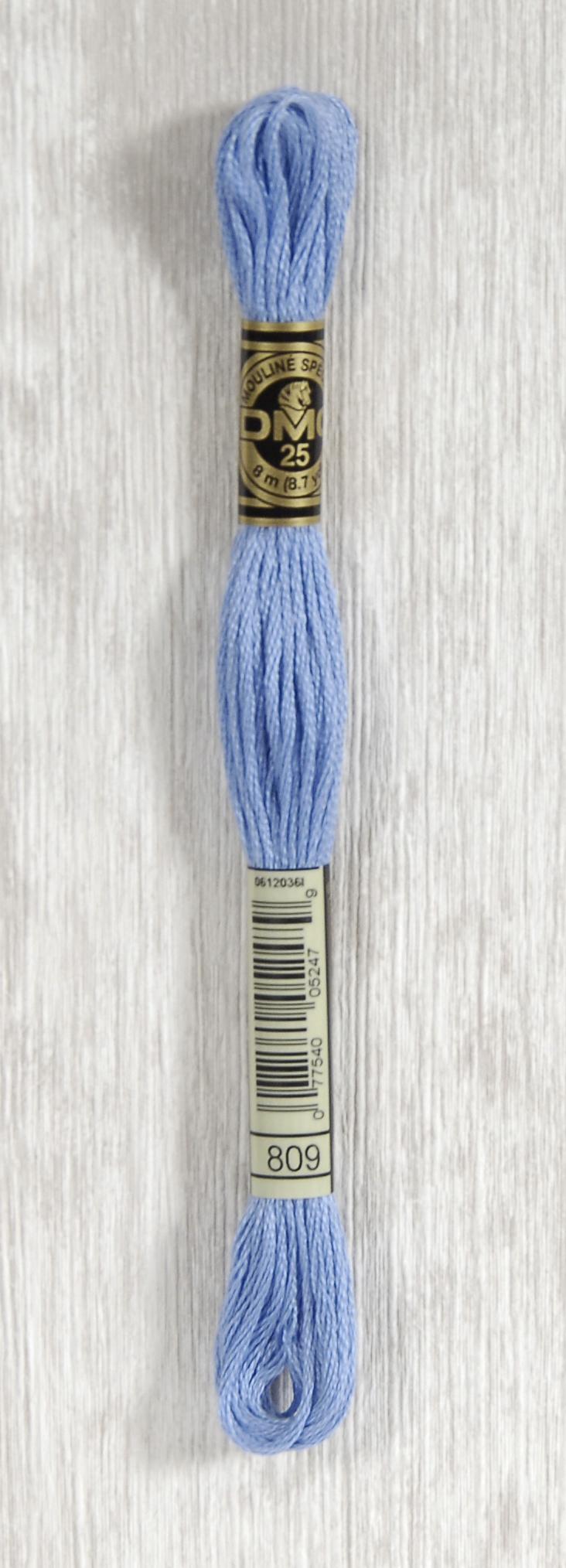 DMC Mouliné Spécial 25 Broderigarn - Farve 809 på tilbud!