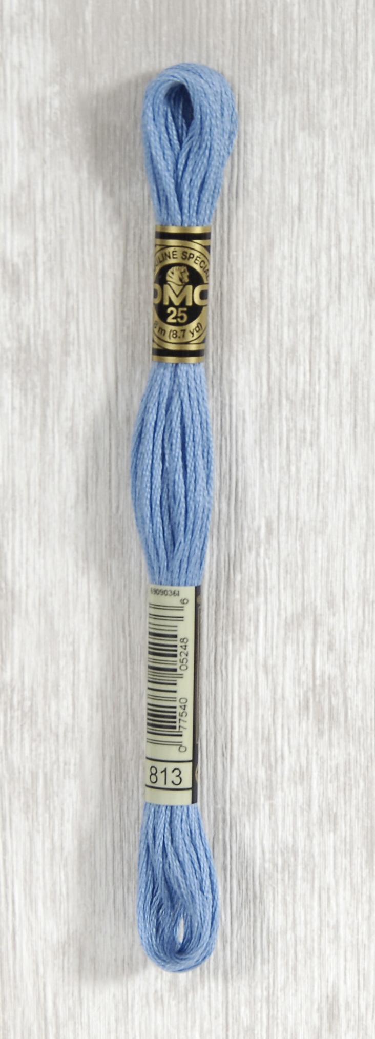 DMC Mouliné Spécial 25 Broderigarn - Farve 813 på tilbud!