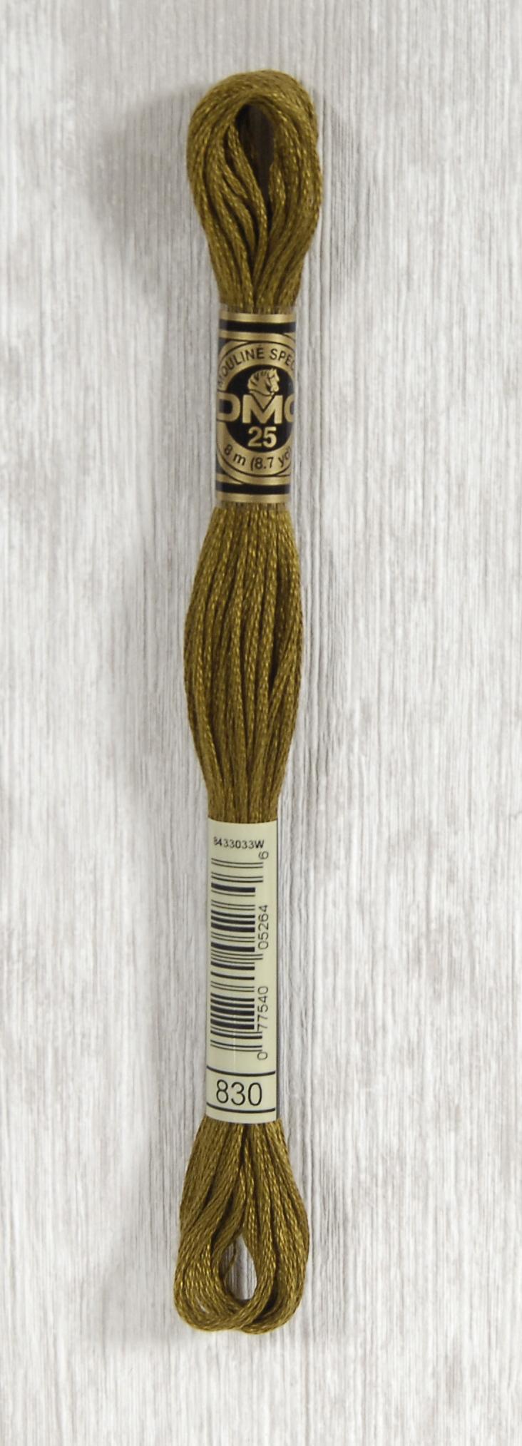 DMC Mouliné Spécial 25 Broderigarn - Farve 830 Tilbud!