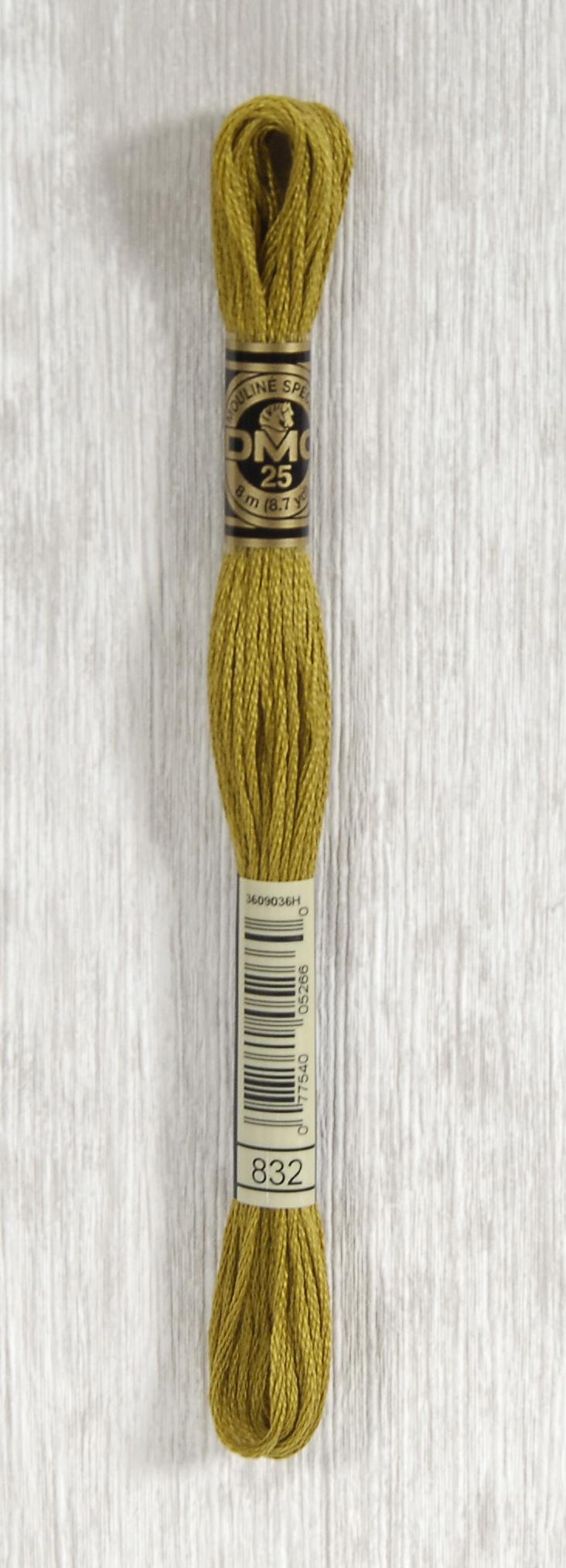 DMC Mouliné Spécial 25 Broderigarn - Farve 832 Tilbud!