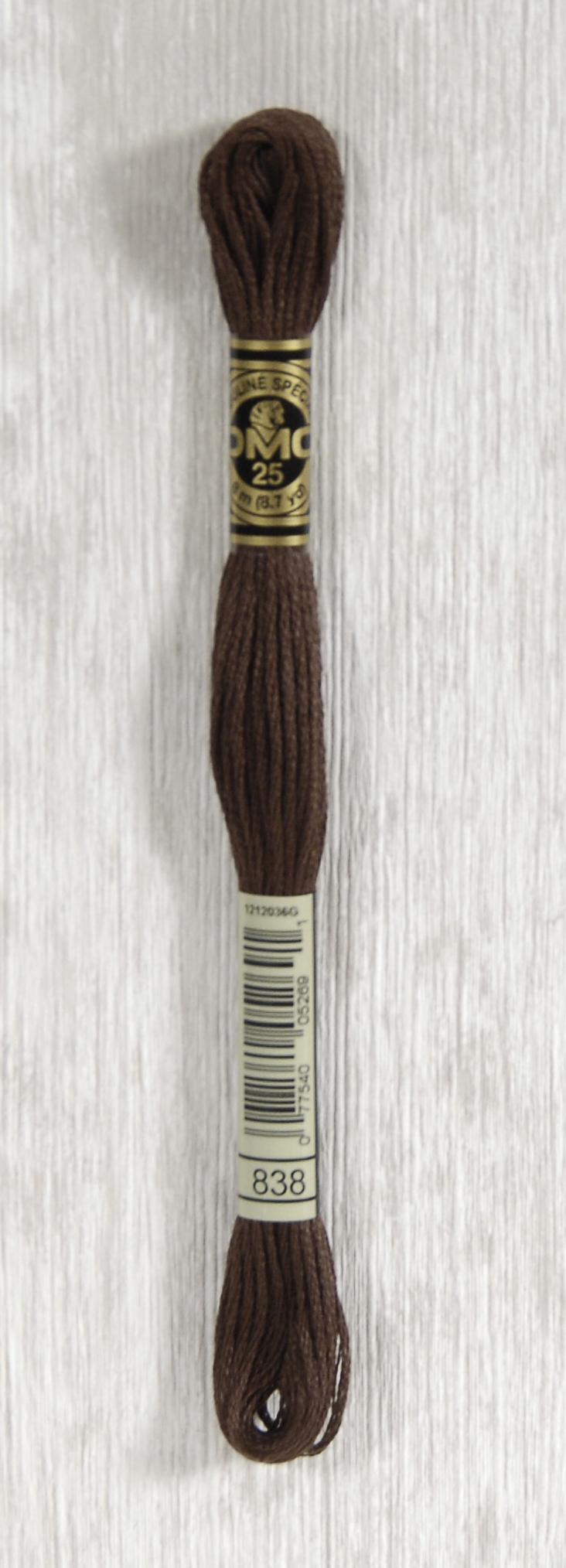 DMC Mouliné Spécial 25 Broderigarn - Farve 838 Tilbud!