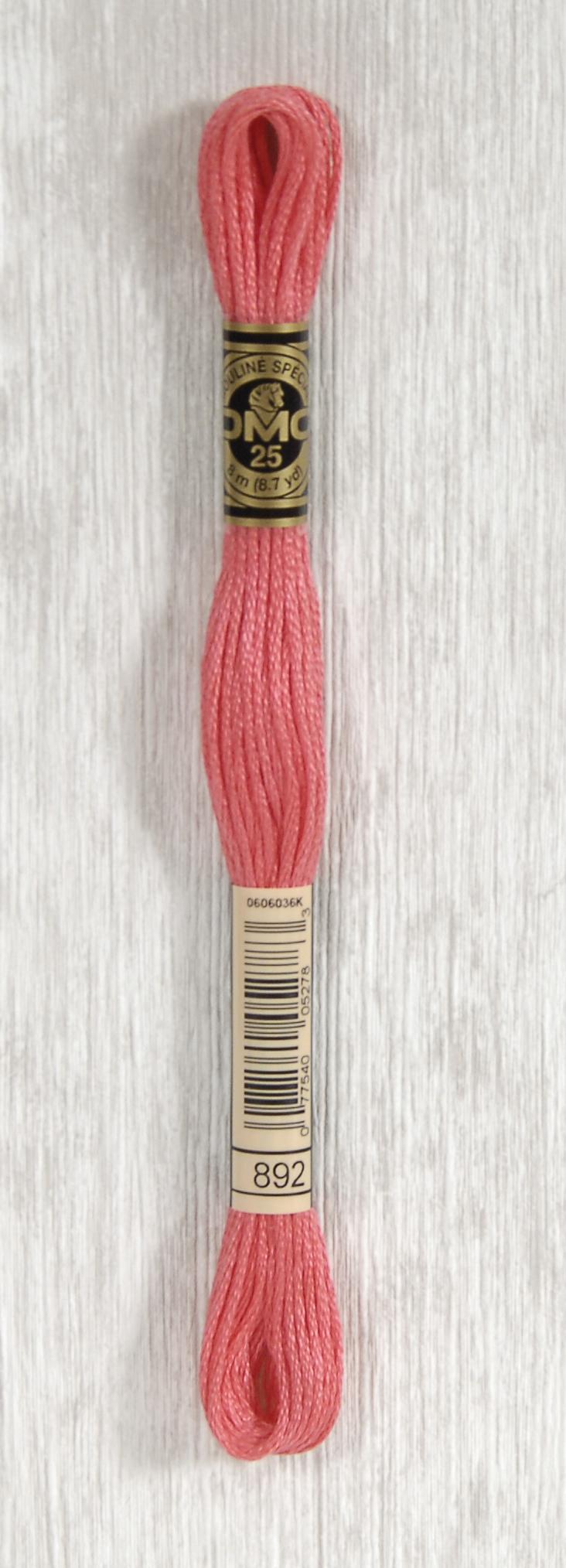 DMC Mouliné Spécial 25 Broderigarn - Farve 892 Tilbud!