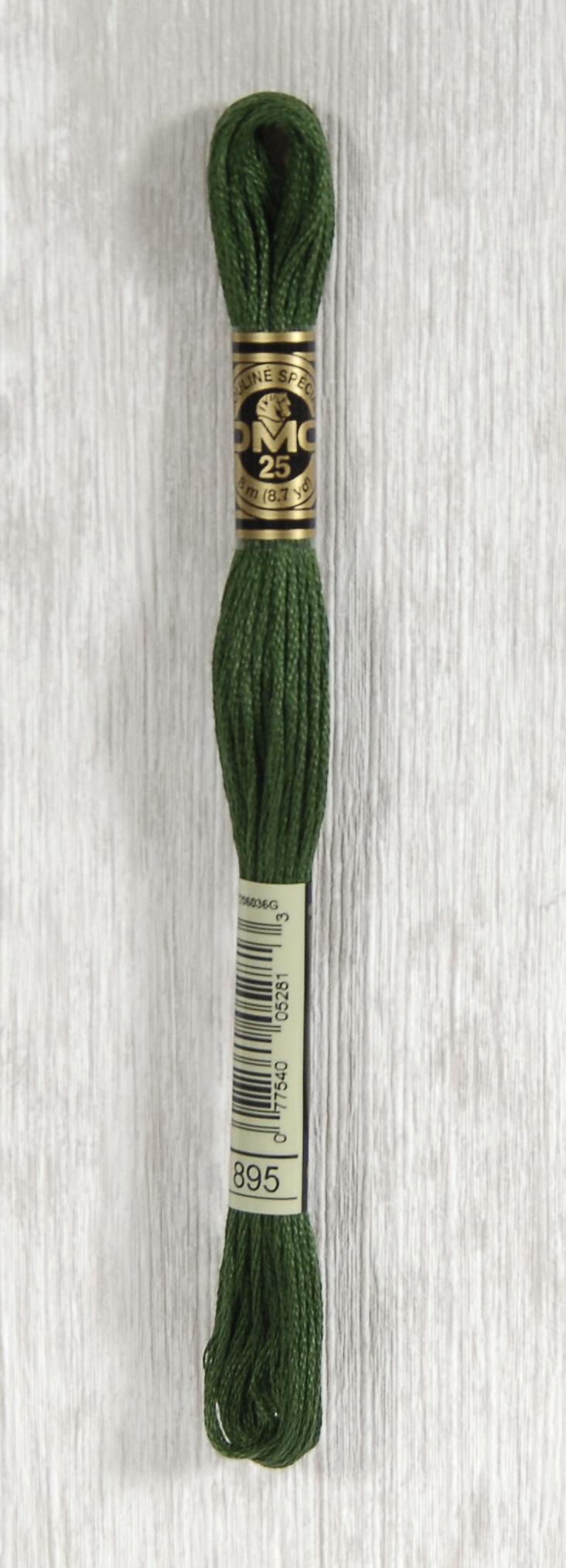 DMC Mouliné Spécial 25 Broderigarn - Farve 895 på tilbud!