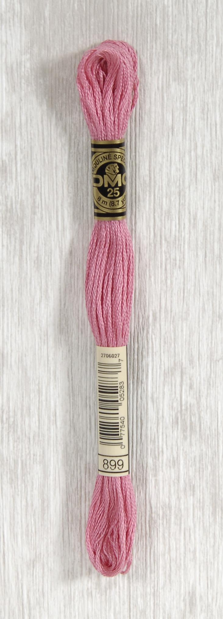 DMC Mouliné Spécial 25 Broderigarn - Farve 899 på tilbud!