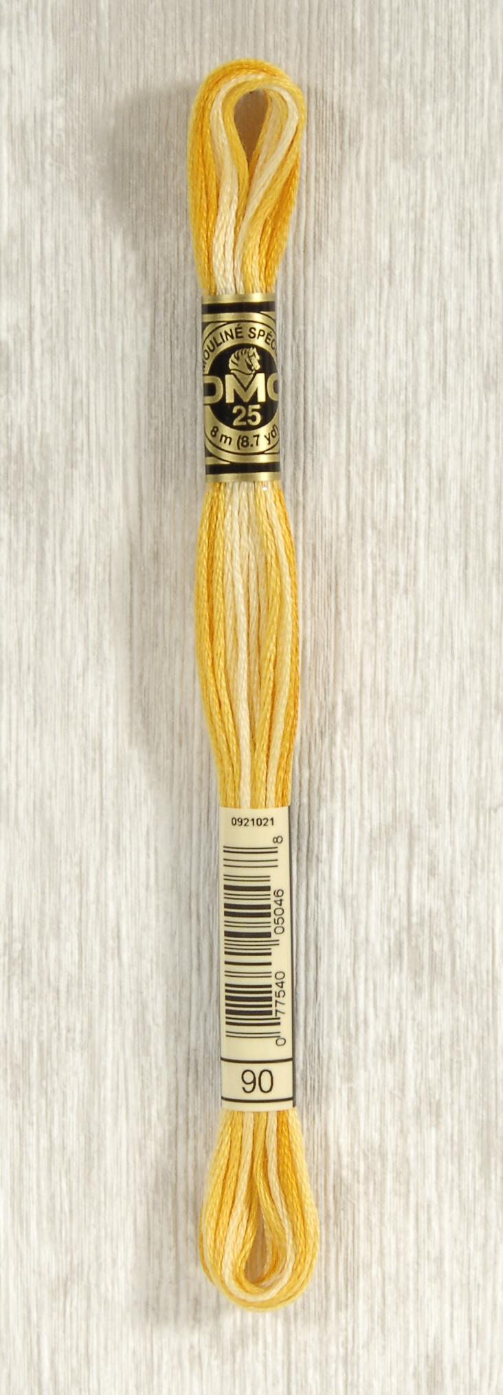 DMC Mouliné Broderigarn Multi Farve 90 - Fantastisk tilbud!