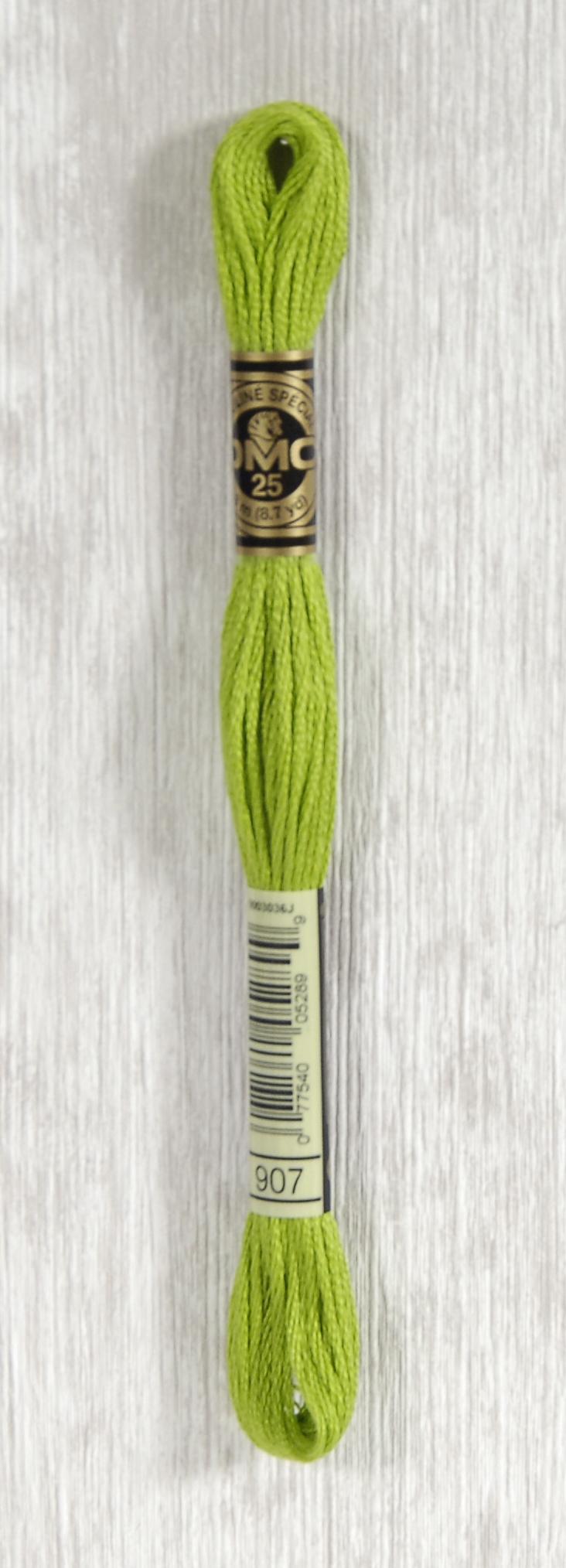 DMC Mouliné Spécial 25 Broderigarn - Farve 907 Tilbud!