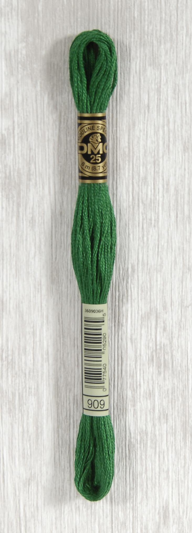 DMC Mouliné Spécial 25 Broderigarn - Farve 909 Tilbud!
