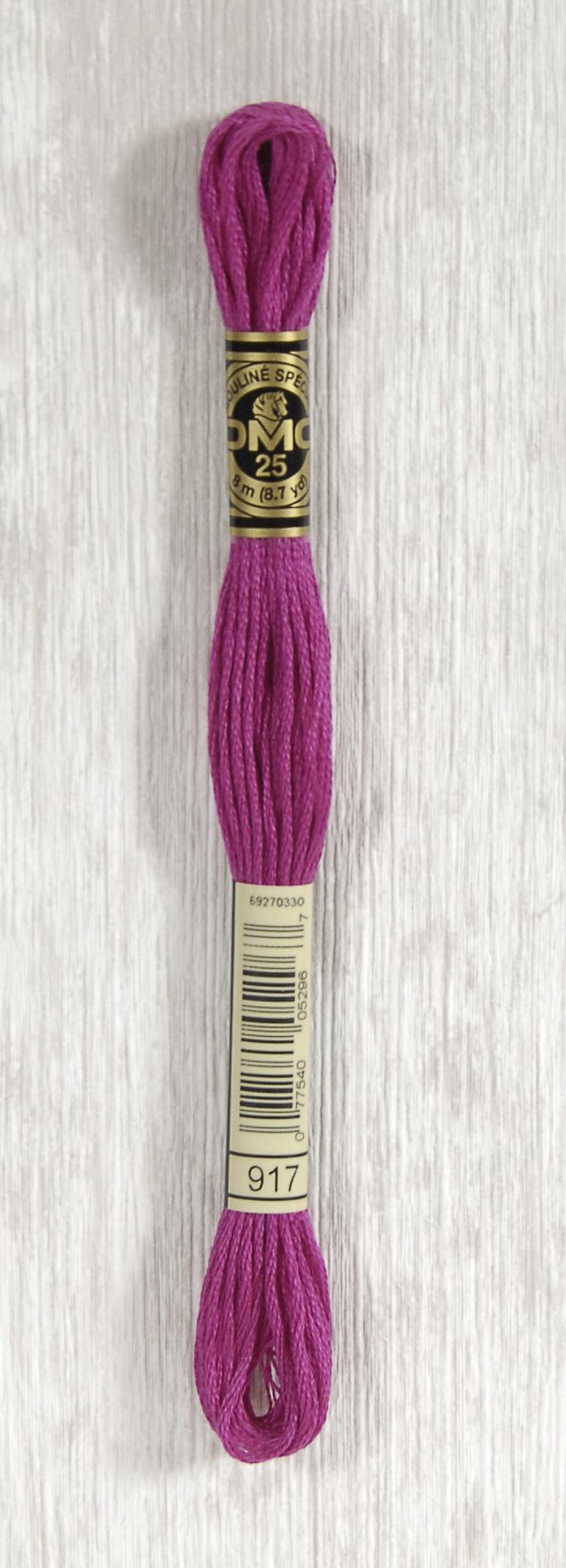 DMC Mouliné Spécial 25 Broderigarn - Farve 917 Tilbud!
