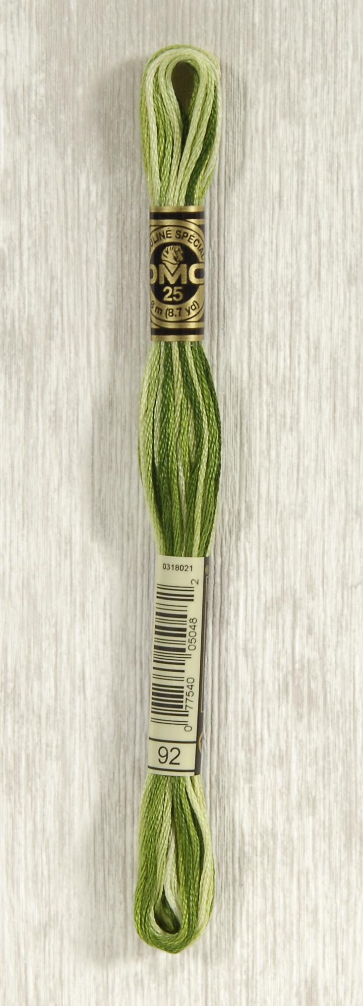 DMC Mouliné Flerfarvet Broderigarn - Farve 92 på Tilbud!