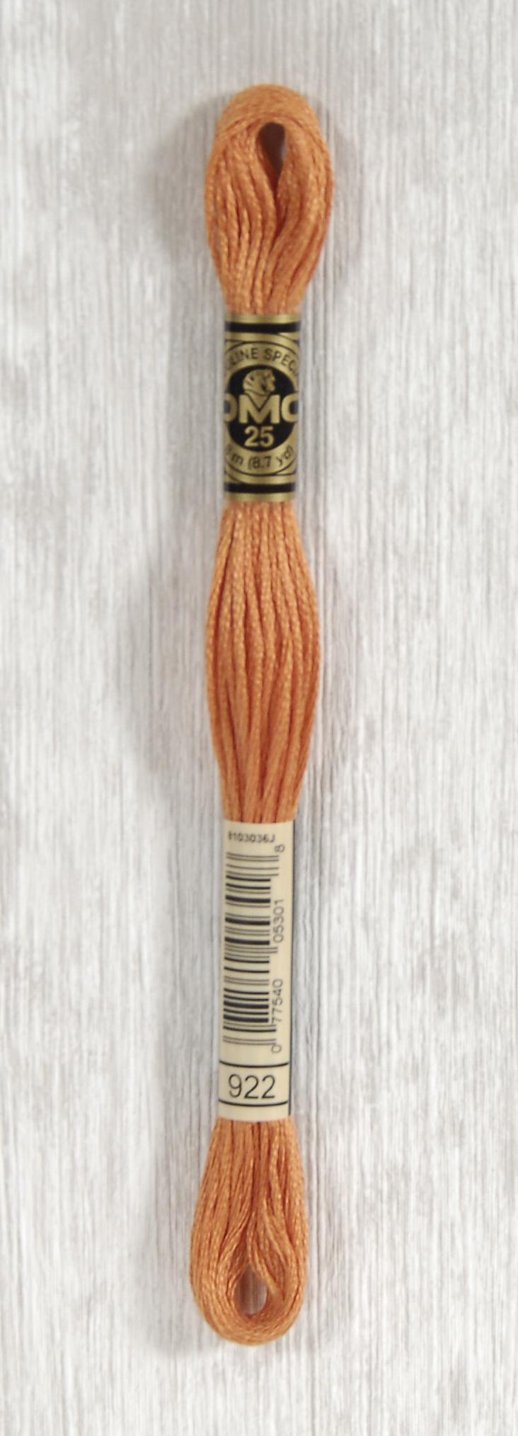 DMC Mouliné Spécial 25 Broderigarn - Farve 922 Tilbud!