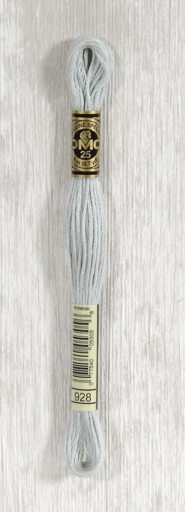 DMC Mouliné Spécial 25 Broderigarn - Farve 928 Tilbud!