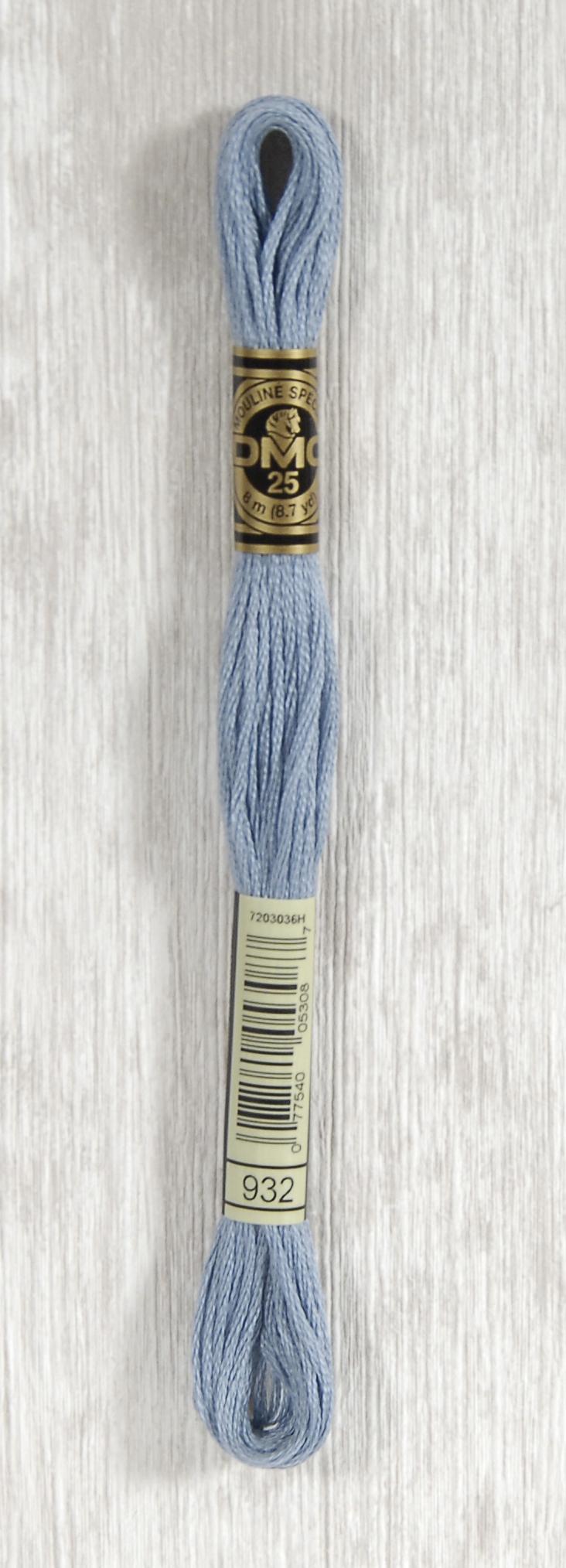 DMC Mouliné Spécial 25 Broderigarn - Farve 932 Tilbud!