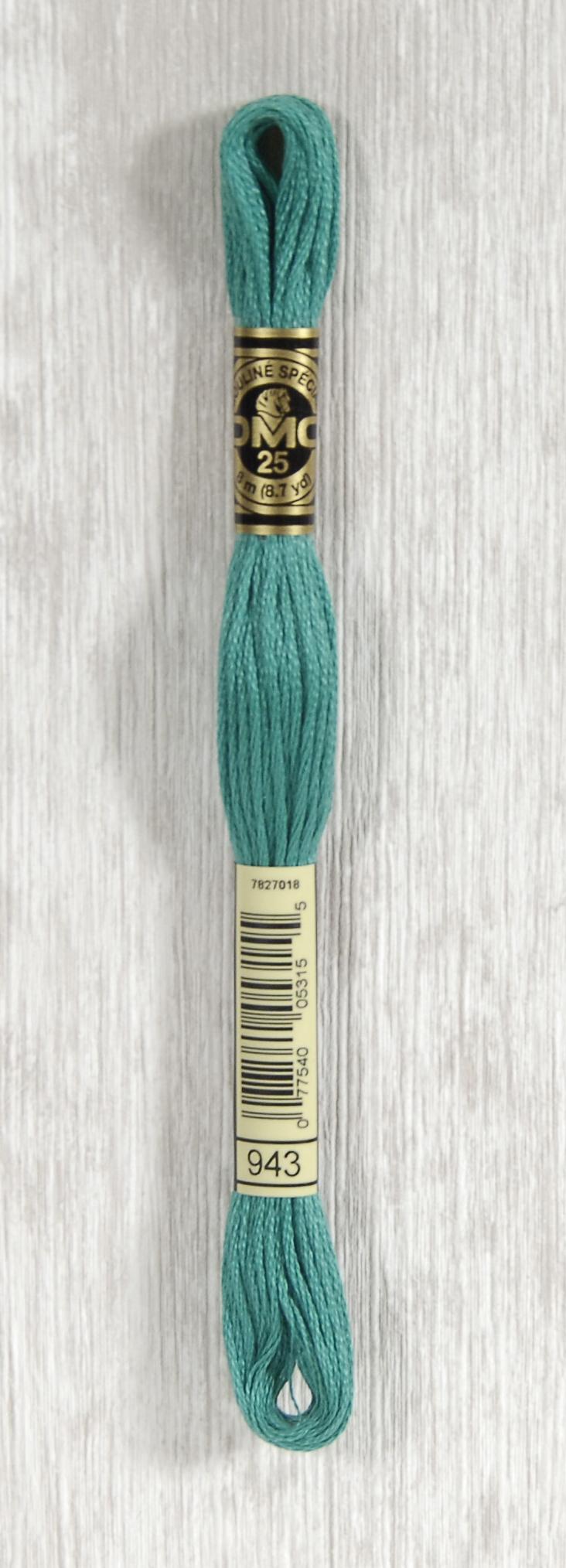 DMC Mouliné Spécial 25 Broderigarn - Farve 943 Tilbud!