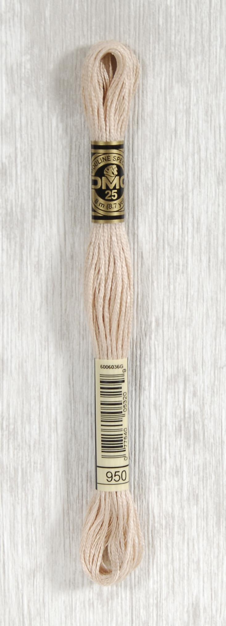 DMC Mouliné Spécial 25 Broderigarn - Farve 950 Tilbud!