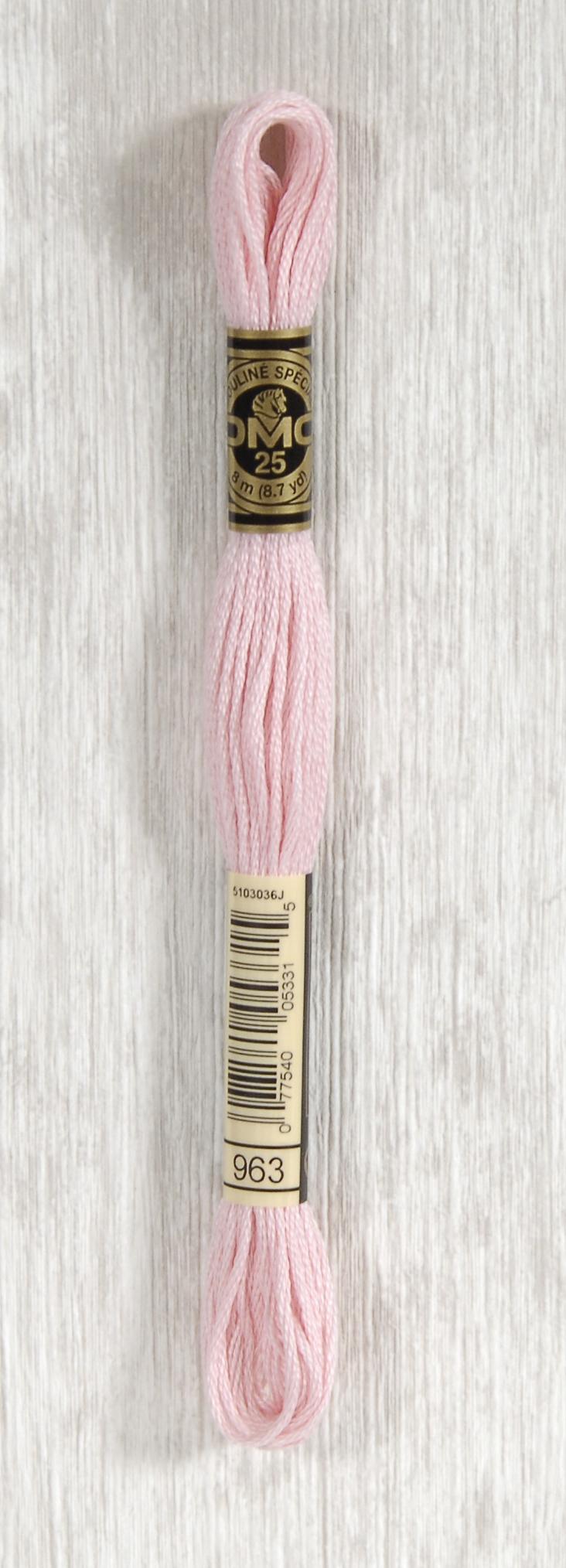 DMC Mouliné Spécial 25 Broderigarn - Farve 963 på tilbud!