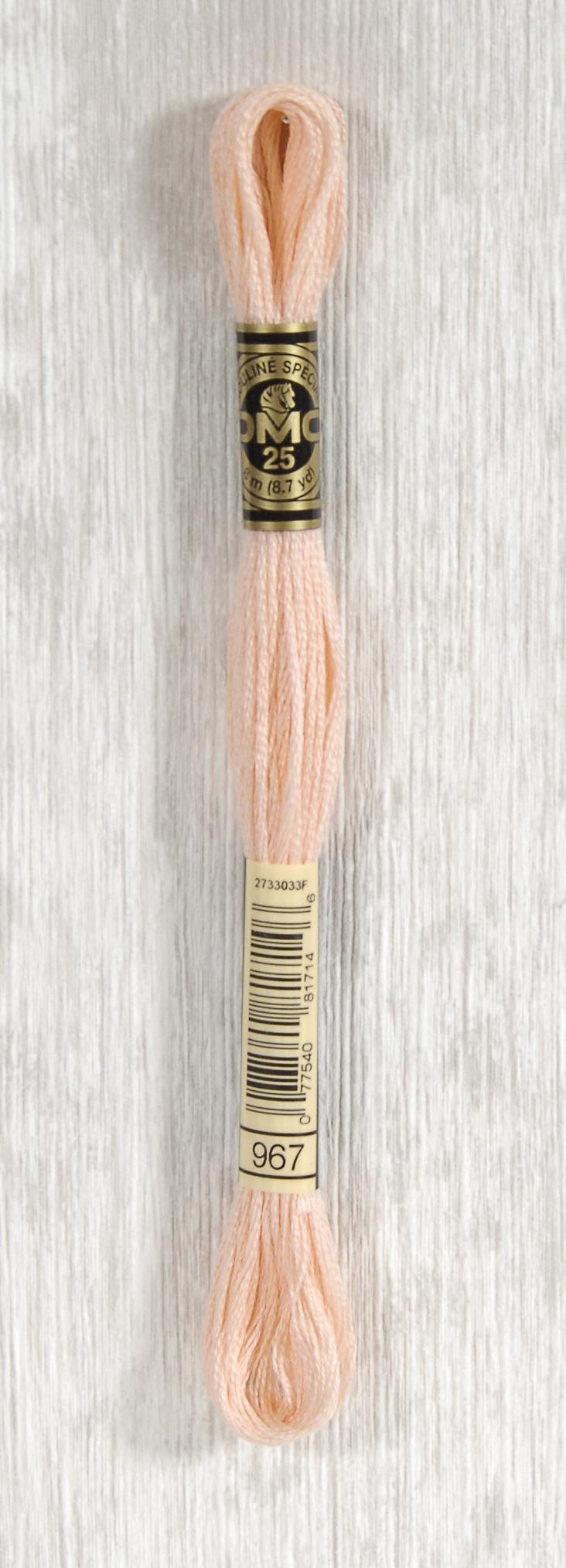 DMC Mouliné Spécial 25 Broderigarn - Farve 967 på tilbud!