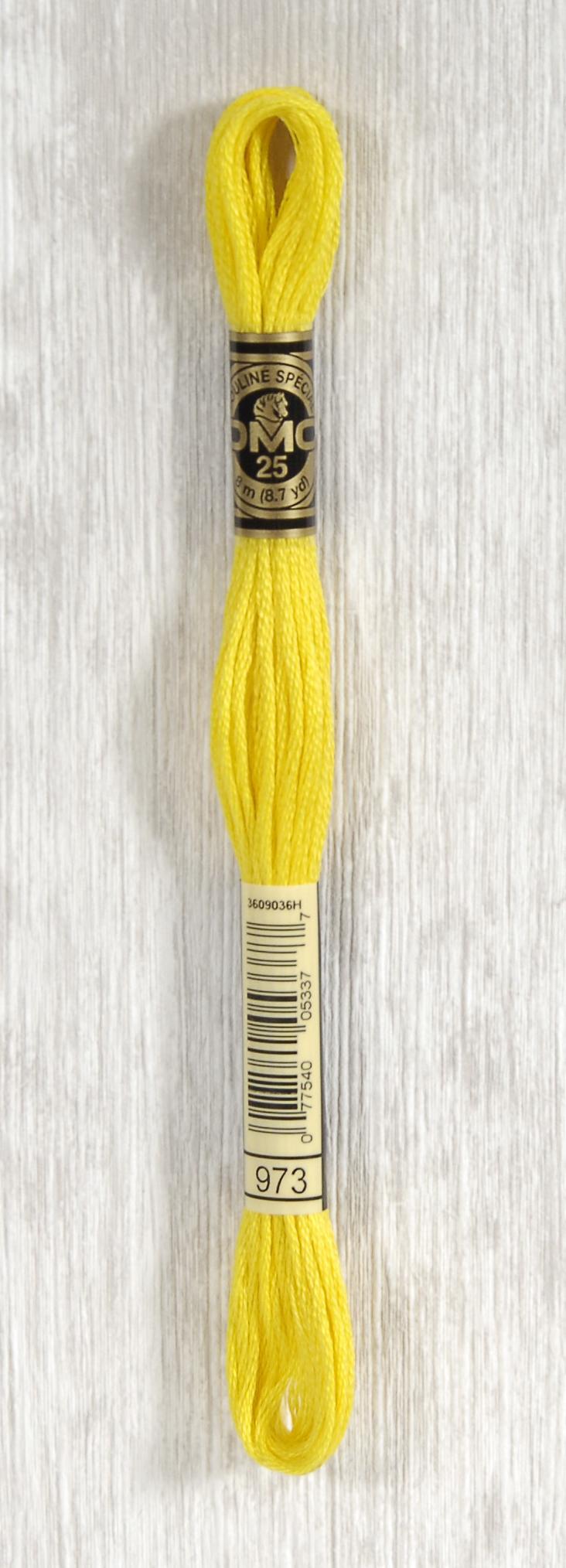 DMC Mouliné Spécial 25 Broderigarn - Farve 973 Tilbud!