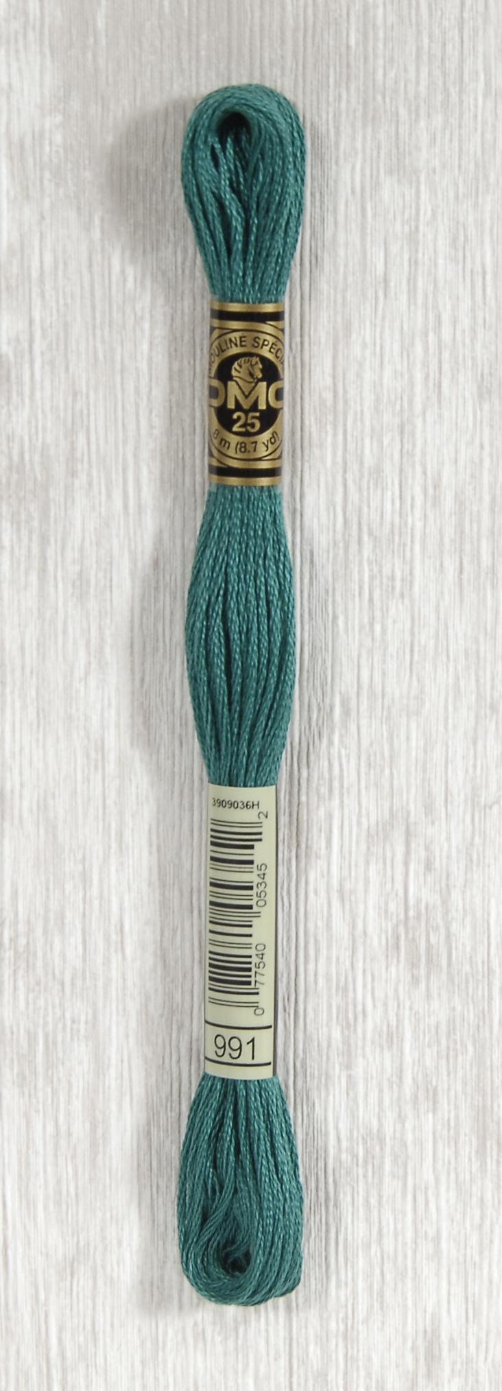 DMC Mouliné Spécial 25 Broderigarn - Farve 991 på tilbud!