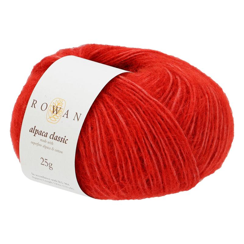 Rowan Alpaca Classic Garn - Fv 120 Vermilion